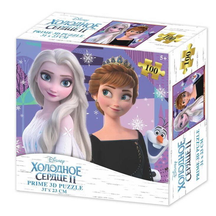 Prime 3D 13830-SBM Пазл Prime 3D Super Холодное сердце 2 сюжет 1, 100 элементов