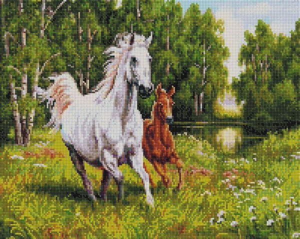 Белоснежка 383-ST-S Картина мозаичная На воле, 40*50 см