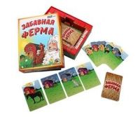 Рыжий кот ИНК-6305 Игра настольная карточная Забавная ферма (обучающая, тактическая, семейная)