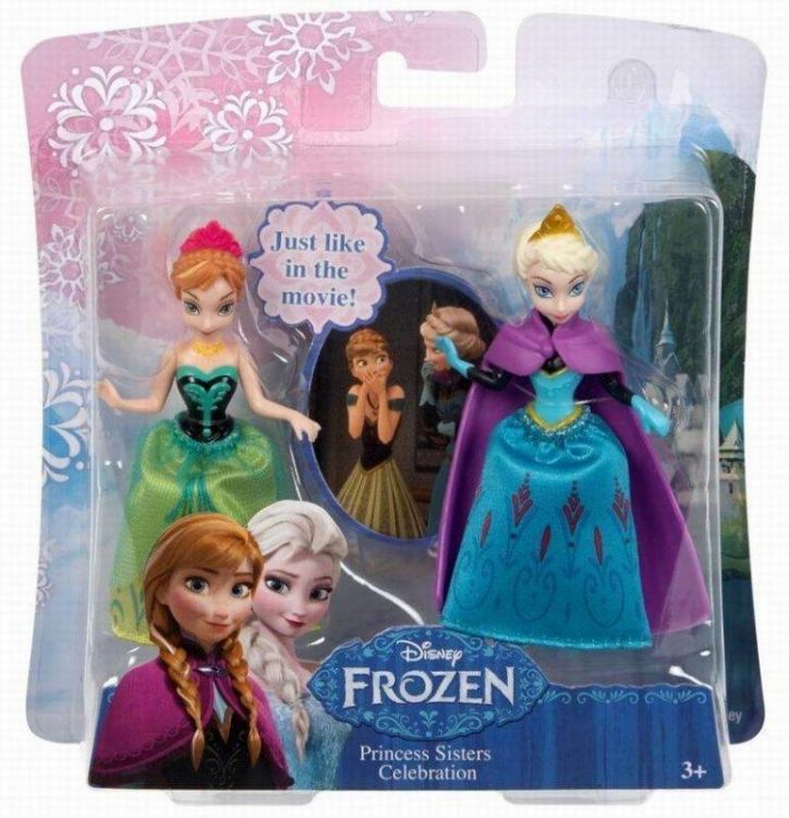 Mattel DFR78 Куклы Холодное сердце "Анна и Эльза", 11 см