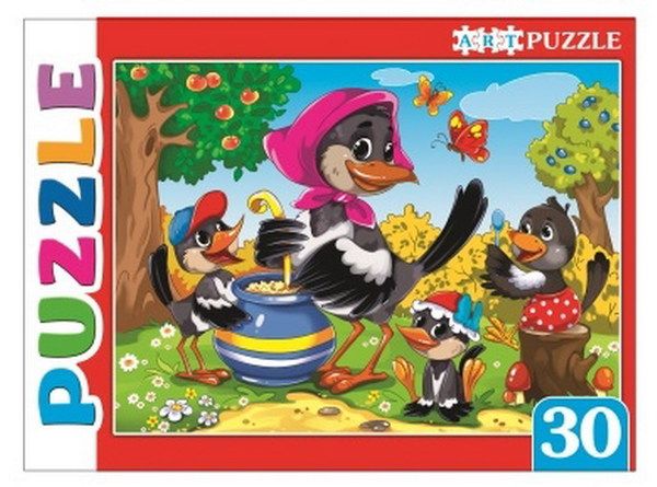 Рыжий кот ПА-4509 Artpuzzle. Пазлы 30 элементов. СОРОКА-БЕЛОБОКА