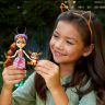 Mattel GTM26 Энчантималс Кукла Газель Габриэла с любимой зверушкой, 15 см