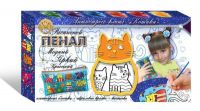 Лапландия 47934 Расписной пенал-антистресс Котики