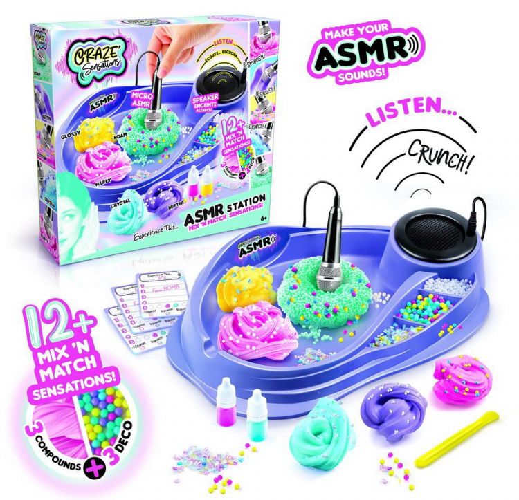 CANAL TOYS SSB002 Набор для эксмериментов Canal Toys Mix & Match CRAZE SENSATIONS Готовые слаймы Невероятные эффекты ASMR станция CANAL TOYS SSB002 Набор для эксмериментов Canal Toys Mix & Match CRAZE SENSATIONS Готовые слаймы Невероятные эффекты ASMR станция