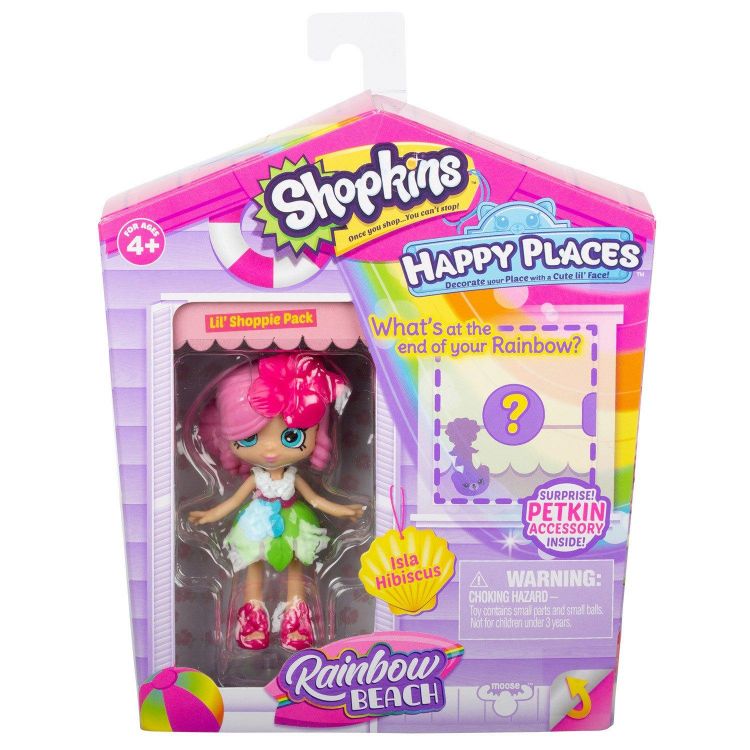 Moose 56845 Игровой набор Happy Places Кукла-малышка Айла Гибискус