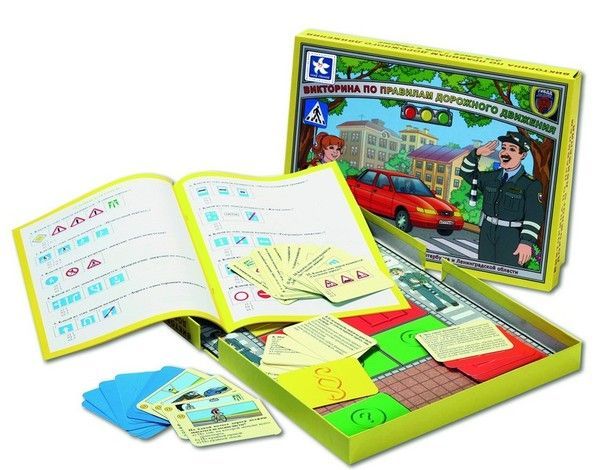 Игра настольная "Викторина ПДД"