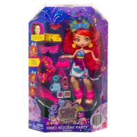 Mattel GXP15 Кукла Mattel Cave Club Вечеринка c динозаврами Эмберли с аксессуарами