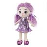 Maxitoys MT-MRT121910-35 Dolls Мягкая кукла Василиса в фиолетовом платье, 35 см