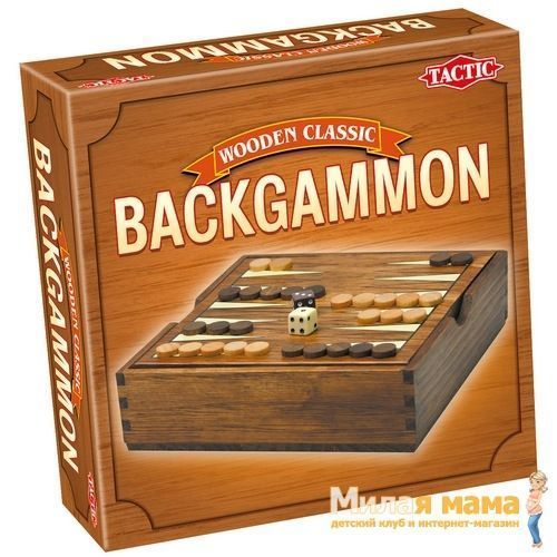Tactic Games 14026 Настольная игра "Нарды" (мини)