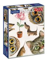 Hatber 1500ПЗ1-23713 Пазл Hatber Premium Милые зверушки 1500 элементов, А1