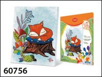Docha&Mama 60756 Роспись по холсту "Лисенок", 25х30 см
