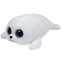 TY 37046 Beanie Boo's Мягкая игрушка Белый тюлень Icing, 25 см