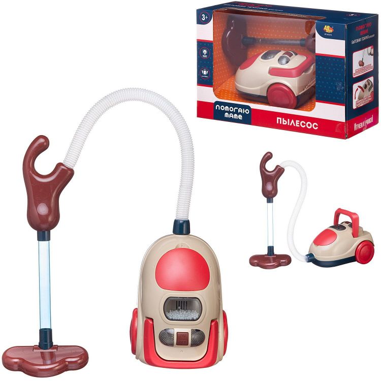 ABtoys (АБтойс) PT-01572 Игрушечная техника ABtoys Помогаю Маме Пылесос на батарейках ABtoys (АБтойс) PT-01572 Игрушечная техника ABtoys Помогаю Маме Пылесос на батарейках