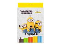 CENTRUM 83296 Пластилин CENTRUM "Миньоны" 12 цветов стека пластиковая 240г