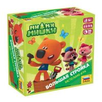 Звезда 8721з Настольная игра Ми-ми-мишки. Большая стройка