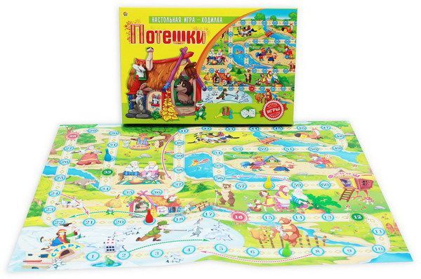 Рыжий Кот ИН-9183 Игра настольная-ходилка лучшая. ПОТЕШКИ