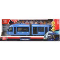 Технопарк TRAMNEWRUB-30PL-BU Трамвай Технопарк с резинкой 30 см