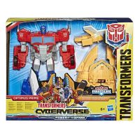 Hasbro E4218 Transformers Cyberverse Игровой набор Оптимус Прайм, 28 см
