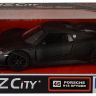 RMZ City 554030 Машина металлическая Porsche 918 Spyder, 1:32, черный матовый цвет