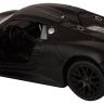 RMZ City 554030 Машина металлическая Porsche 918 Spyder, 1:32, черный матовый цвет