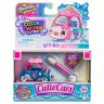 Moose 57133 Машинка Cutie Car S3, меняющая цвет с кисточкой и фигуркой Шопкинс, Puff Rusher