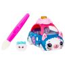 Moose 57133 Машинка Cutie Car S3, меняющая цвет с кисточкой и фигуркой Шопкинс, Puff Rusher