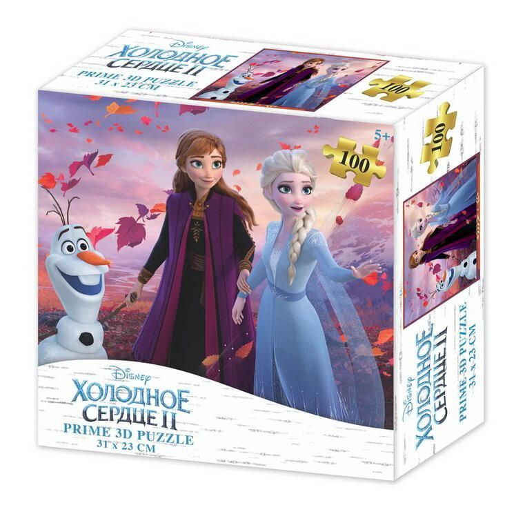 Prime 3D 13831-SBM Пазл Prime 3D Super Холодное сердце 2 сюжет 2, 100 элементов