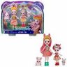 Набор игровой Enchantimals Сестрички с питомцами Бри и Беделия Кроля HCF84
