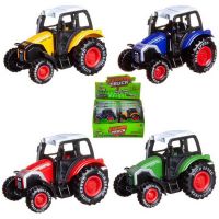 ABtoys (АБтойс) 955-91/1 Машинка Junfa Трактор фермерский металлическая инерционная