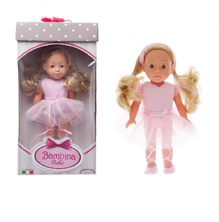 DIMIAN BD1601-M37/розовое Кукла DIMIAN Bambolina Boutique 30 см, розовое платье