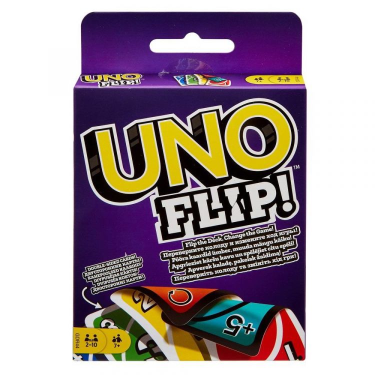 Mattel GDR44 Настольная игра Mattel UNO Flip Mattel GDR44 Настольная игра Mattel UNO Flip