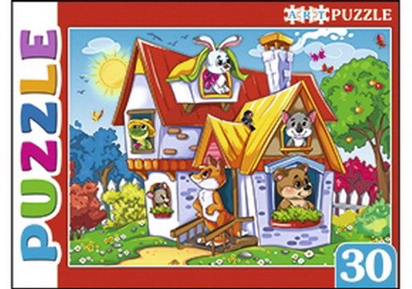 Рыжий кот ПА-4515 Artpuzzle. Пазлы 30 элементов. ТЕРЕМОК