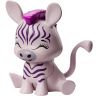 Mattel GTM27 Энчантималс Кукла Зебра Зейди с любимой зверушкой, 15 см