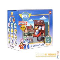 Robocar POLI 83247 Мастерская Уиллера (без машин)