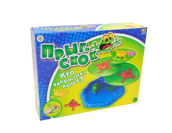 ABtoys PT-01061 Игра на ловкость "Прыгающие лягушки"