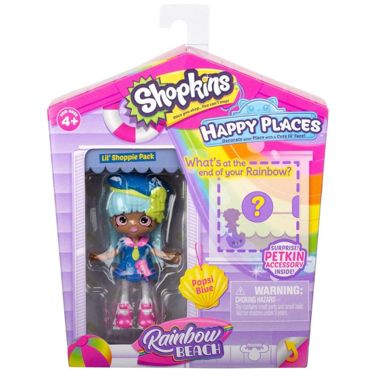 Moose 56846 Игровой набор Happy Places Кукла-малышка Попси Блю