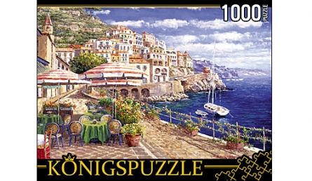 Konigspuzzle АЛК1000-6485 Пазл Летняя набережная, 1000 элементов