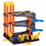 ABtoys PT-01018 Парковка 3-х уровневая с лифтом, в наборе с машинками и аксессуарами
