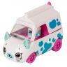 Moose 56591 Машинка Cutie Car S1 с фигуркой Шопкинс Milk Moover
