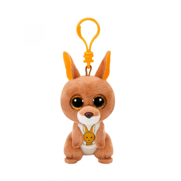TY 36884 Beanie Boo's Брелок плюшевый Кенгуру Kipper, 12 см