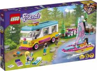 LEGO (Лего) 41681-L Конструктор LEGO Friends Лесной дом на колесах и парусная лодка