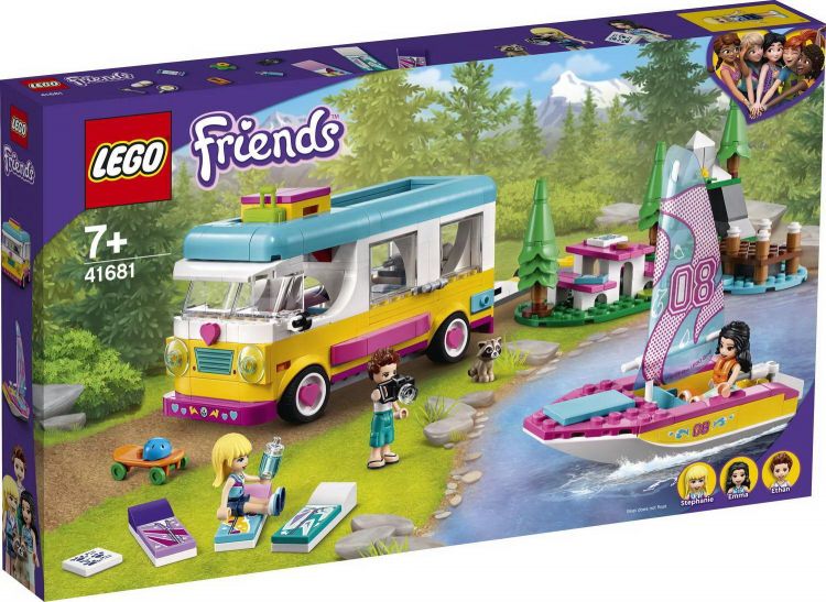 LEGO (Лего) 41681-L Конструктор LEGO Friends Лесной дом на колесах и парусная лодка LEGO (Лего) 41681-L Конструктор LEGO Friends Лесной дом на колесах и парусная лодка