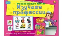 Рыжий кот ИН-8145 Развивающее лото Изучаем профессии