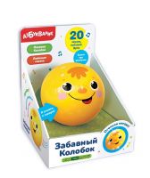 АЗБУКВАРИК 4630027292308 Музыкальная игрушка Азбукварик Забавный Колобок