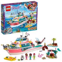 Lego Friends 41381 Конструктор Лего Подружки Катер для спасательных операций, 908 деталей