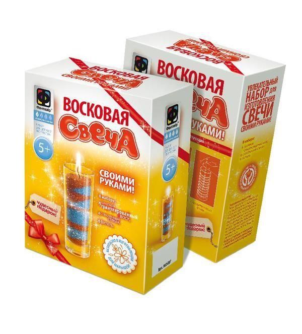 Фантазёр 284010ФН Набор для творчества. Восковая свеча №1