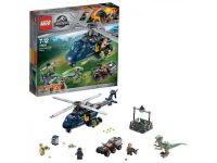 Lego Jurassic World 75928 Конструктор Лего Мир Юрского Периода Погоня за Блю на вертолёте, 397 деталей