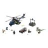 Lego Jurassic World 75928 Конструктор Лего Мир Юрского Периода Погоня за Блю на вертолёте, 397 деталей