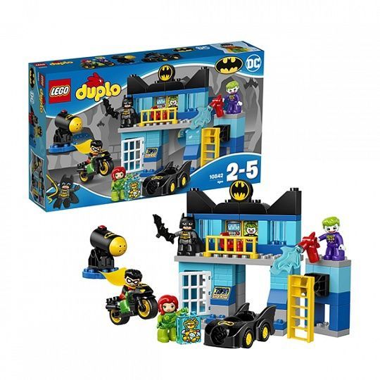 Lego Duplo Super Heroes 10842 Конструктор Лего Дупло Супергерои Бэтпещера, 73 детали
