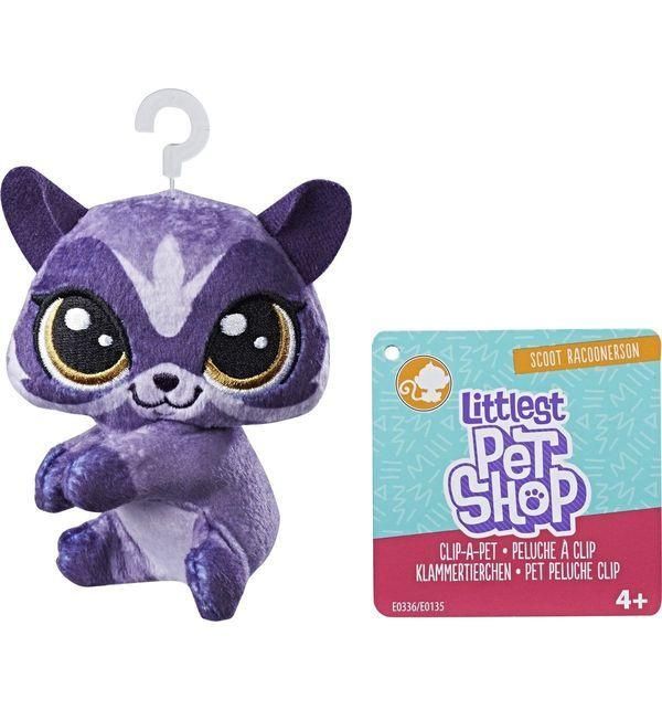 Hasbro E0336 LPS Мягкая игрушка-прилипала, Котенок